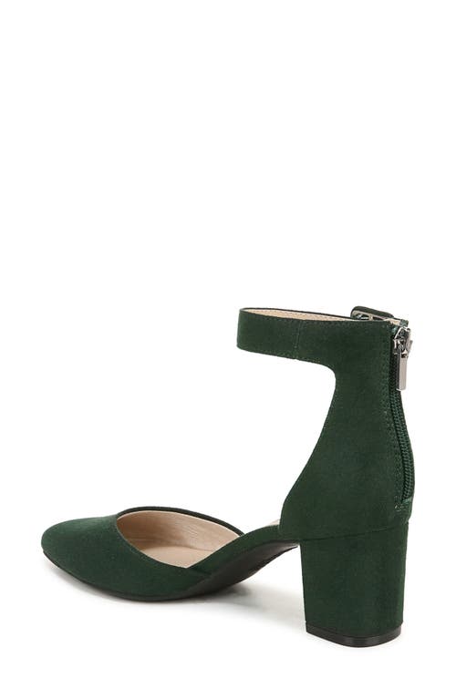 Shop Lifestride Admire Ankle Strap Pointed Toe Pump In Green