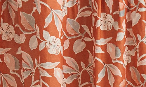Faherty Sun Chaser Maxi Dress In Ginger Floral
