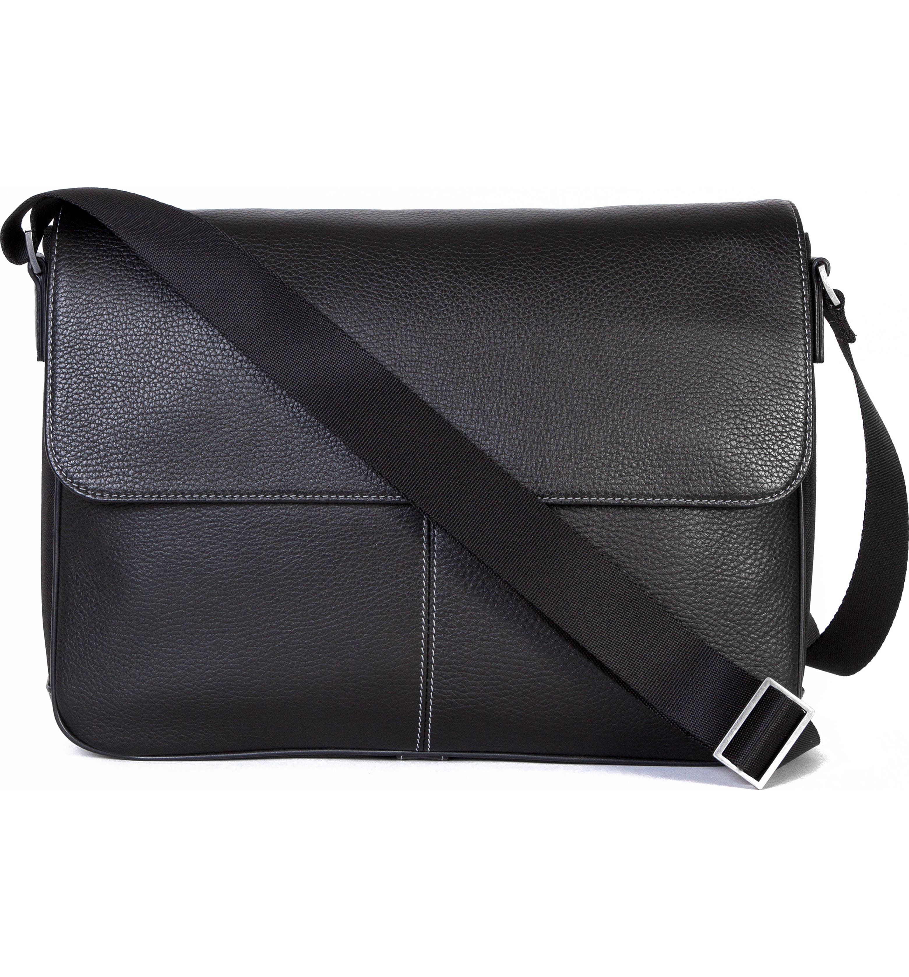 Boconi Tyler Leather Messenger Bag | Nordstrom