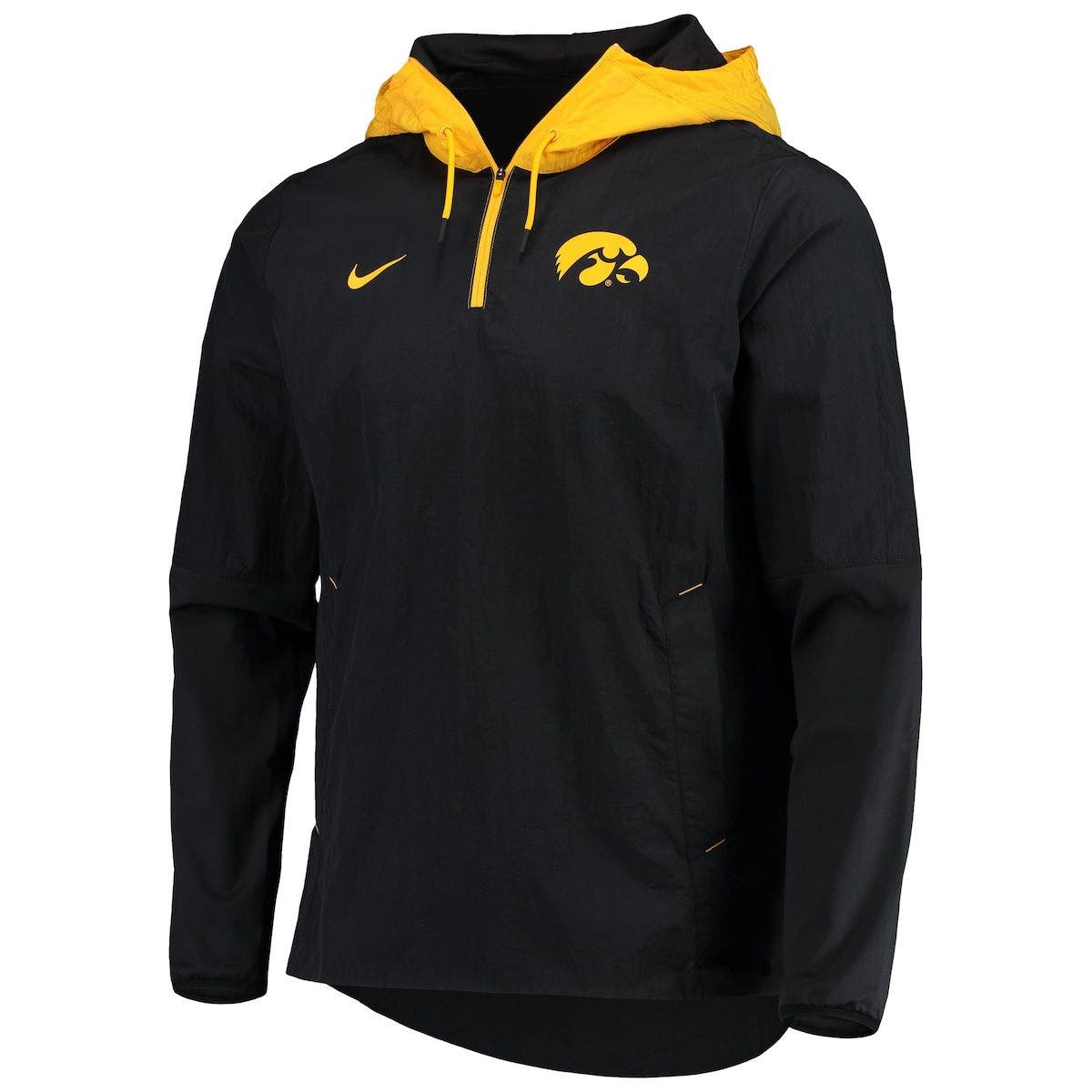 men's nike black and gold jacket