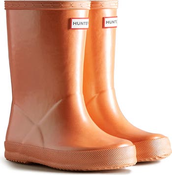 Burnt orange hunter boots hotsell