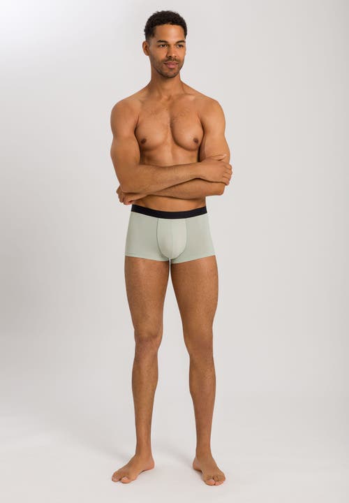 Hanro Micro Touch Boxer Brief In Mineral Green