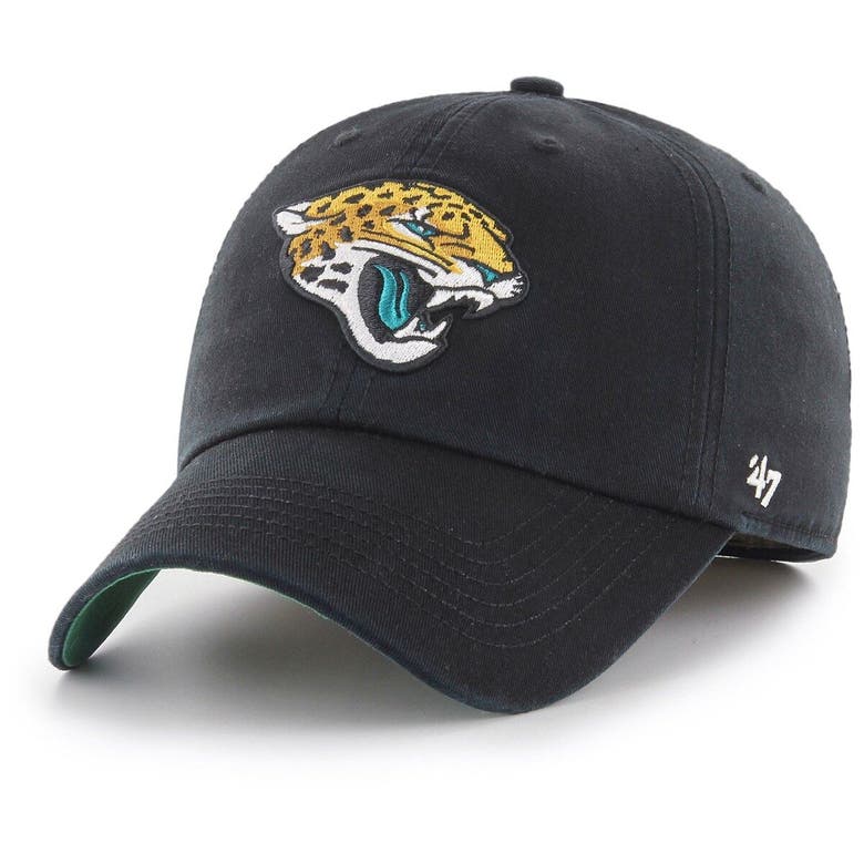 47 ' Black Jacksonville Jaguars Franchise Logo Fitted Hat ModeSens