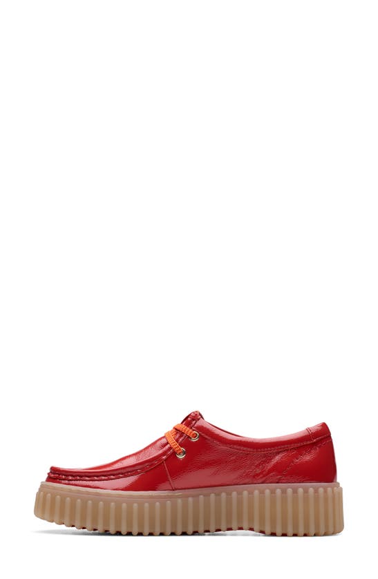 Clarks Torhill Bee In Red Patent