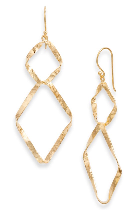Kiara Conrad Aria Drop Earrings In Gold