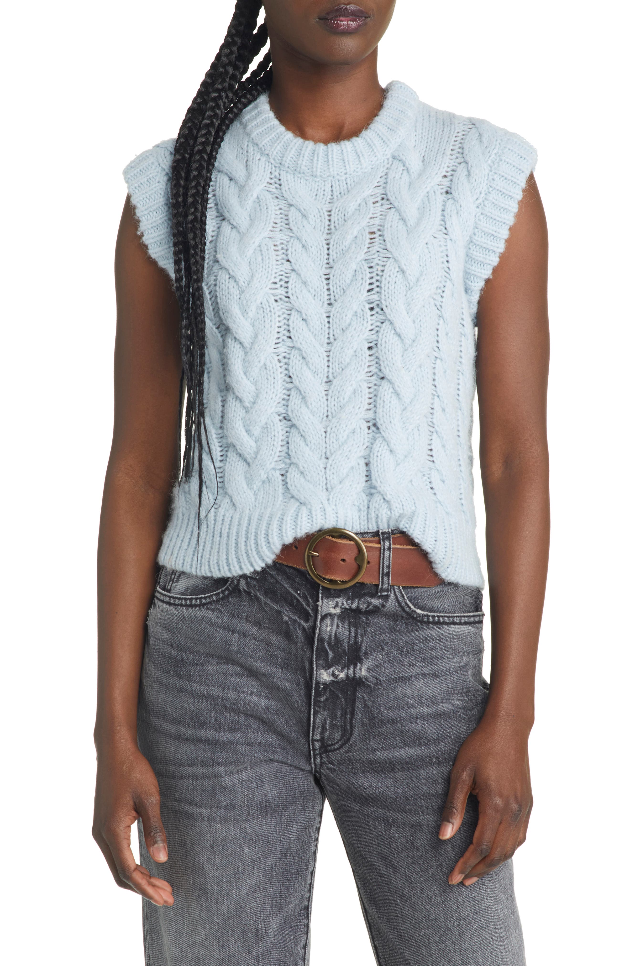 Rails Alexis Cable Wool Blend Sweater 