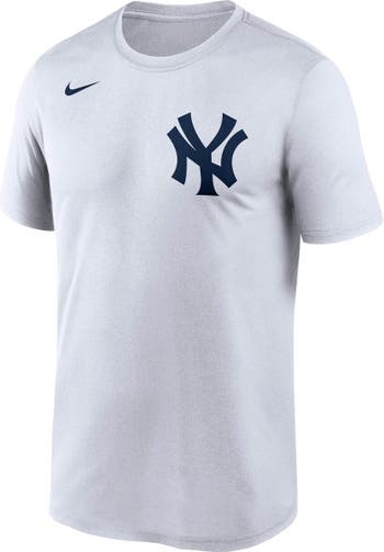Men's Nike White New York Yankees Wordmark Legend T-Shirt