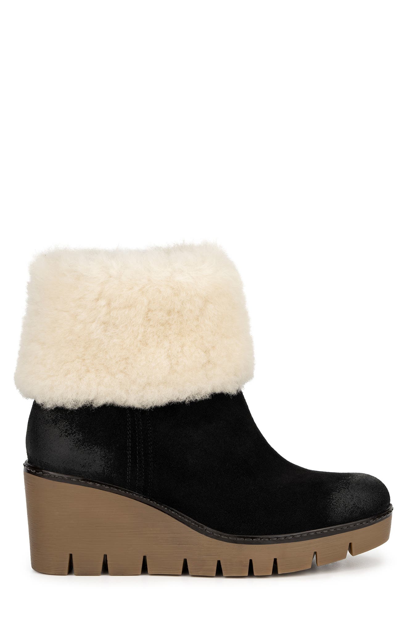 fur lined womens booties