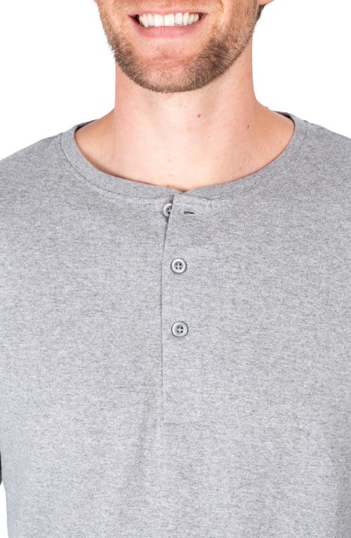 Sleephero Knit Pajamas In Grey With Moose