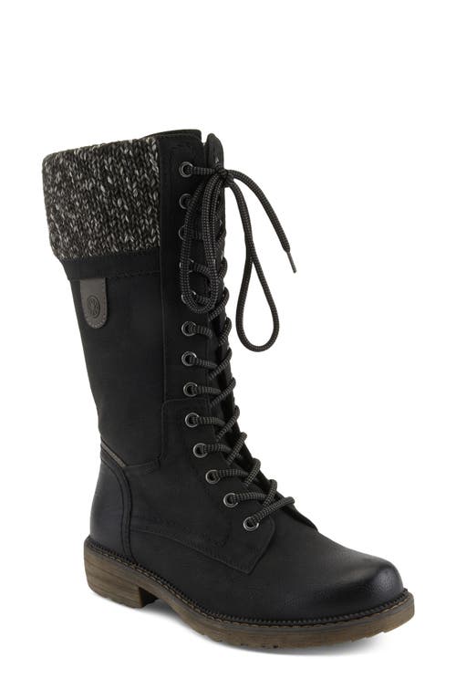 Shop Spring Step Yosemite Water Resistant Boot In Black