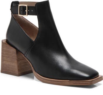 The brady top block heel bootie