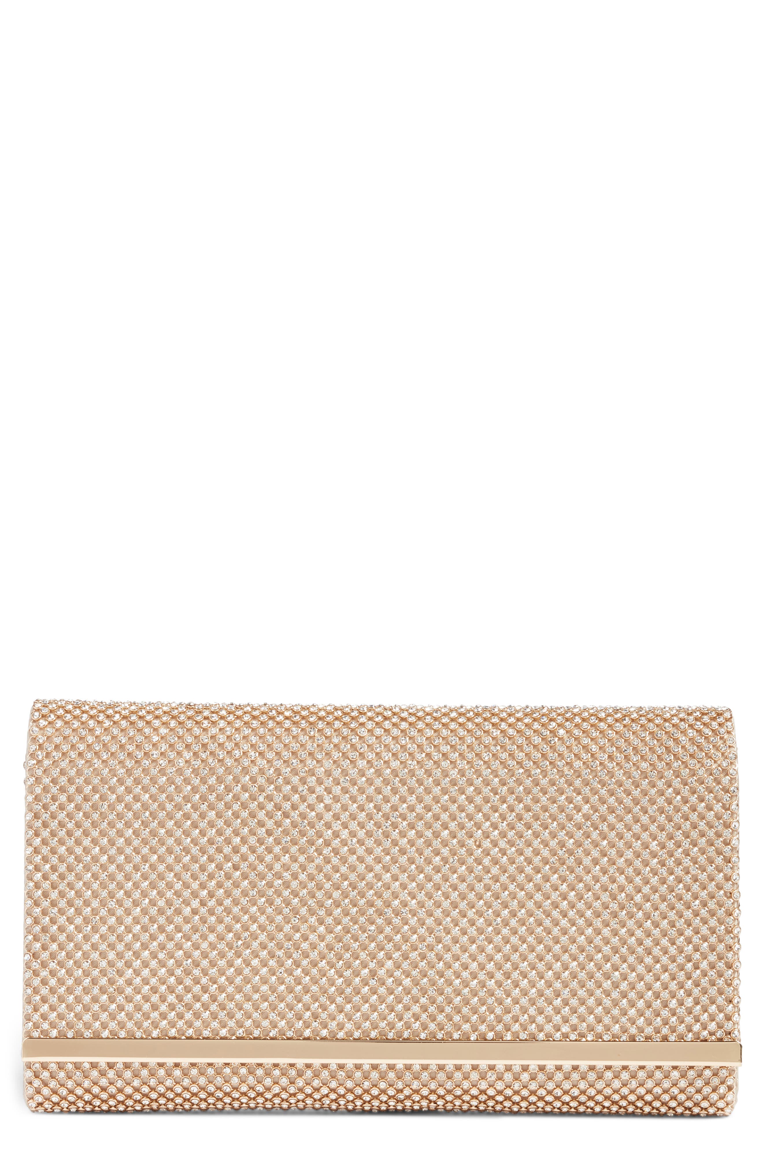 nordstrom gold clutch