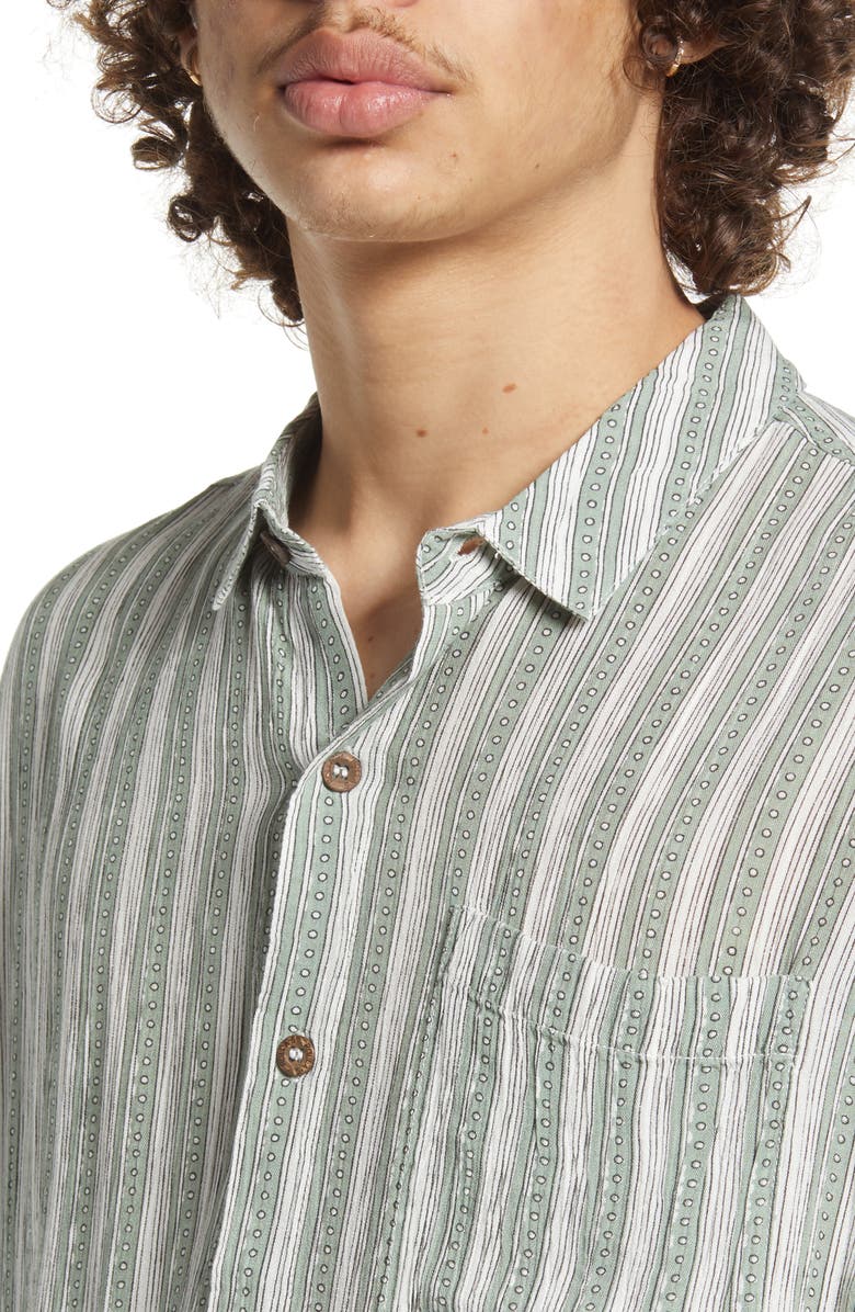 Rolla’s Rolla's Men's Bon Sun Stripe Button-Up Shirt, Alternate, color, 