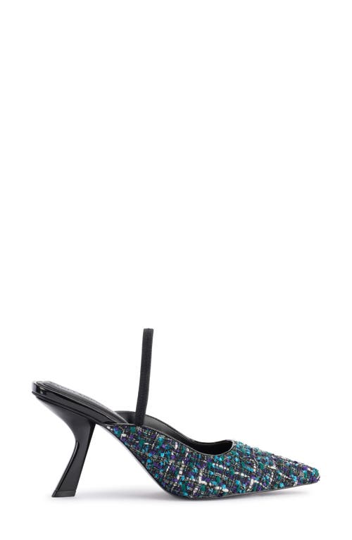 Karl Lagerfeld Paris Keera Slingback Pump In Multi/black