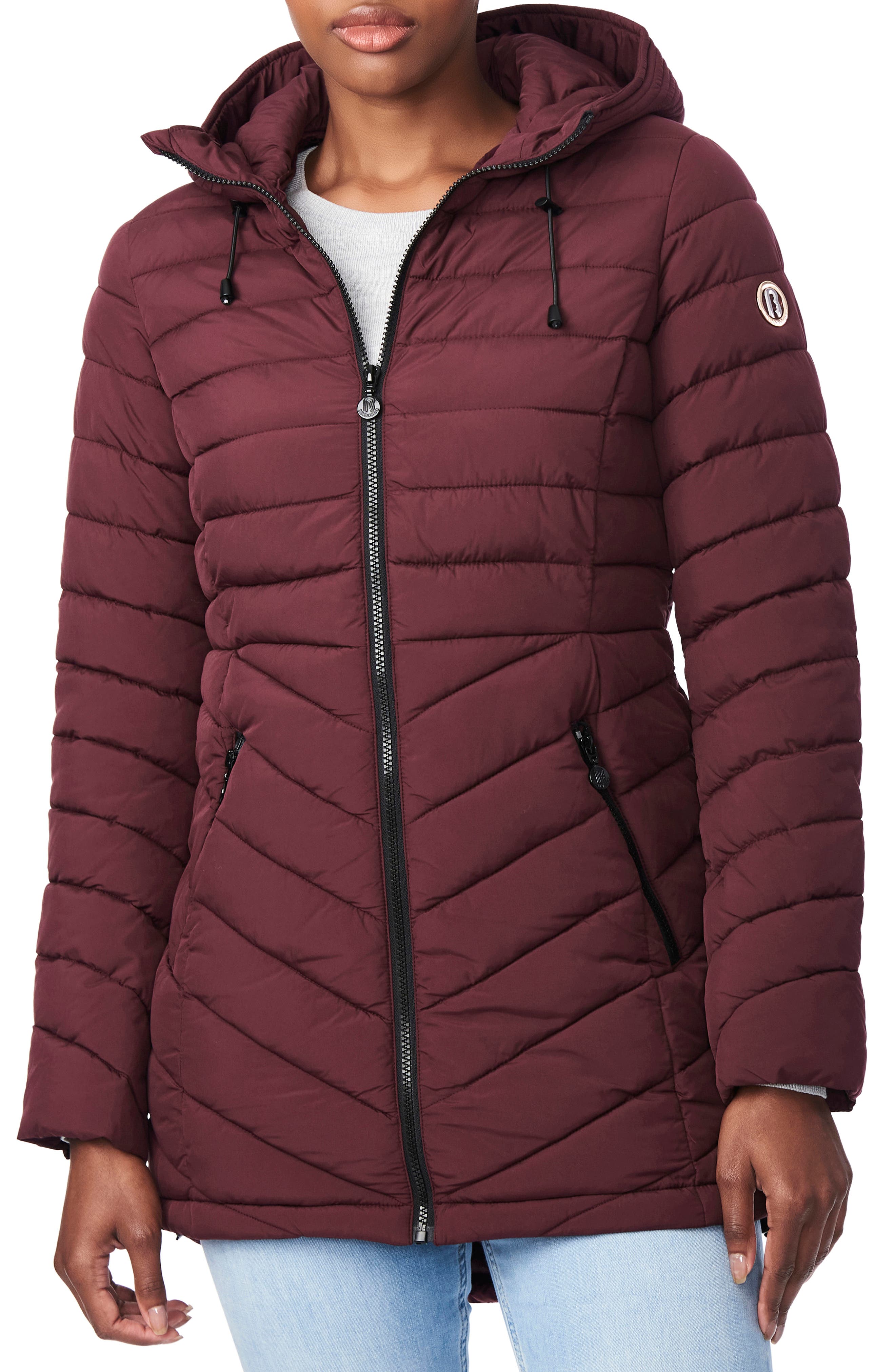 Shop NORDSTROM.com Womens Quilted Jacket on DailyMail