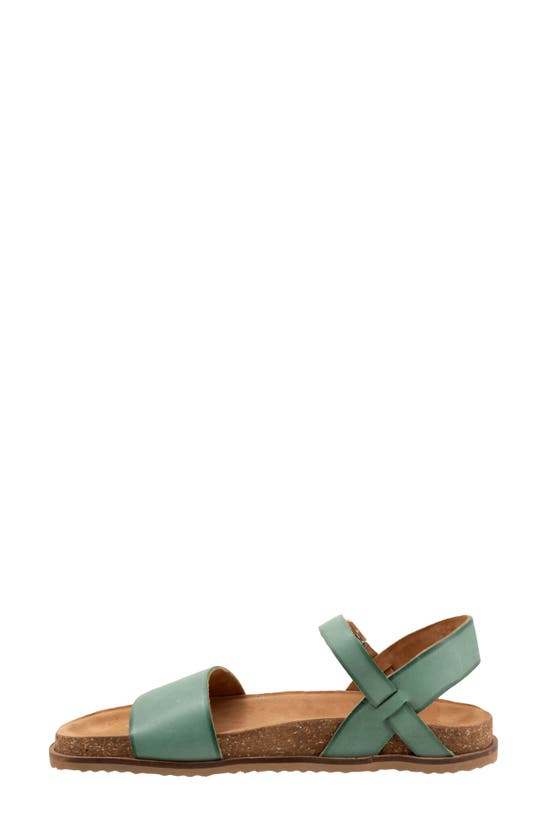 Shop Softwalk ® Upland Ankle Strap Sandal In Aqua