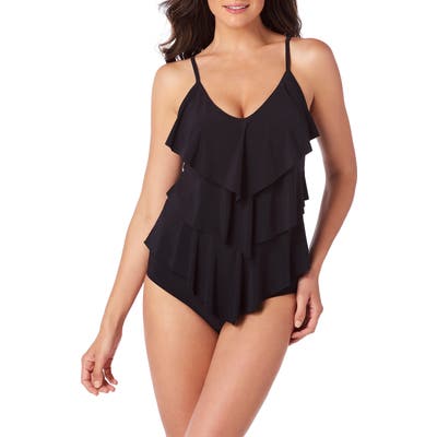 Magicsuit Rita Tankini Top - Black