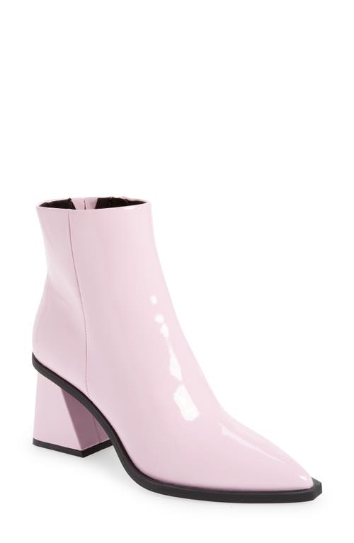 BP. Loren Pointed Toe Bootie in Pink Prism Patent