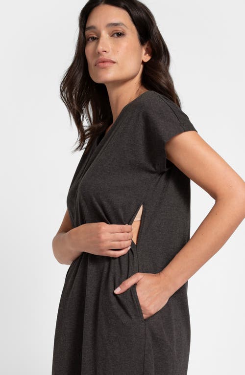 SERAPHINE SERAPHINE MATERNITY/NURSING ORGANIC COTTON LABOR NIGHTGOWN 