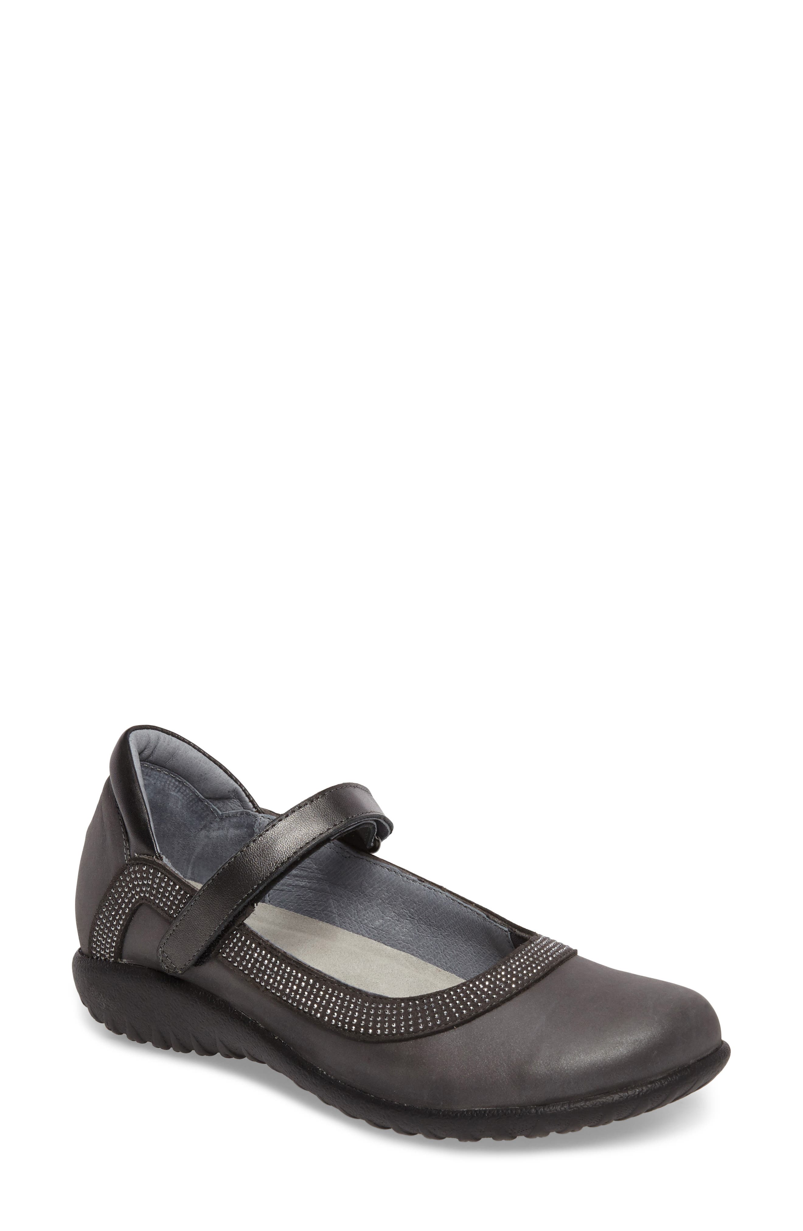 NAOT | Tahi Mary Jane Leather Flat 