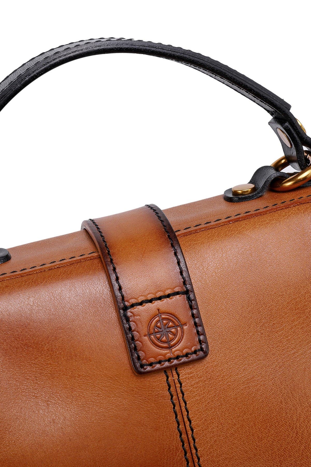 old trend leather backpack