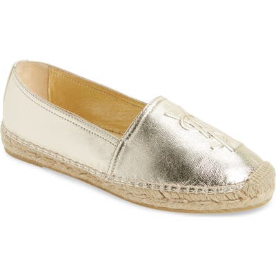 Saint Laurent Logo Espadrille