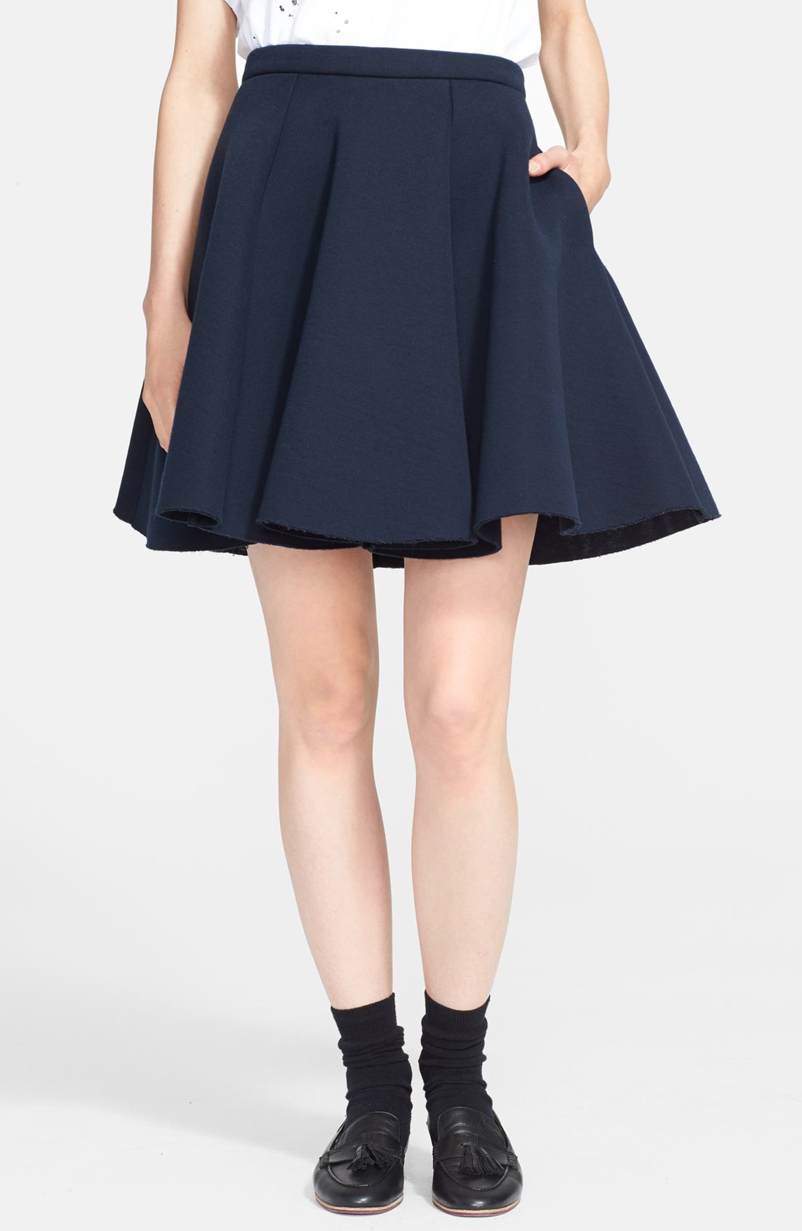 MSGM Full Neoprene Skirt | Nordstrom