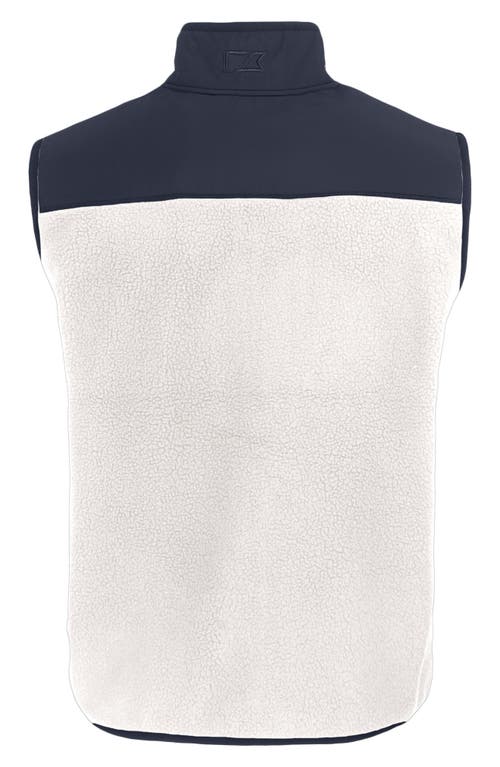 Cutter & Buck Cascade Eco Fleece Mens Vest In White