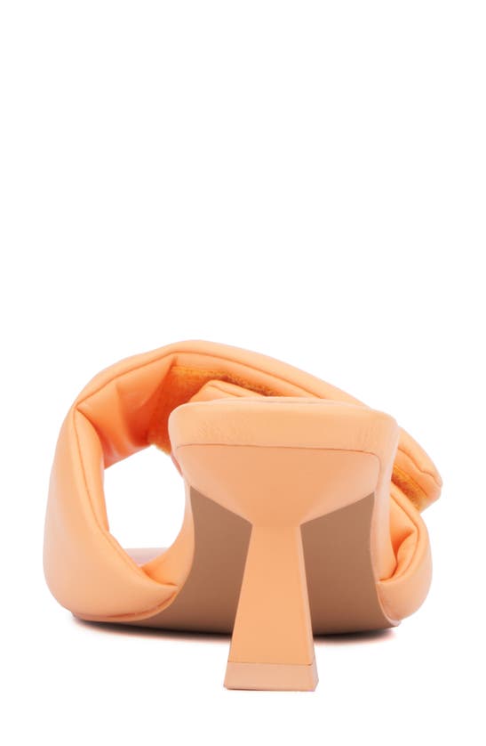 Olivia Miller Allure Sandal In Sorbet Orange