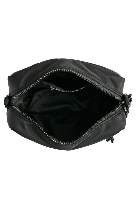Shop Madden Girl Padded Camera Bag In Black