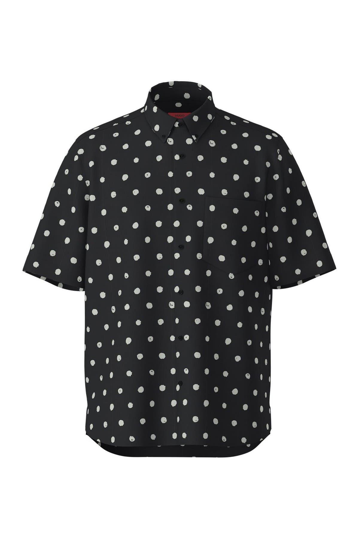 hugo boss button down shirt