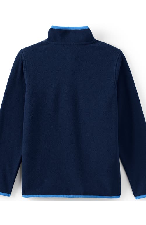LANDS' END LANDS' END KIDS FLEECE QUARTER ZIP