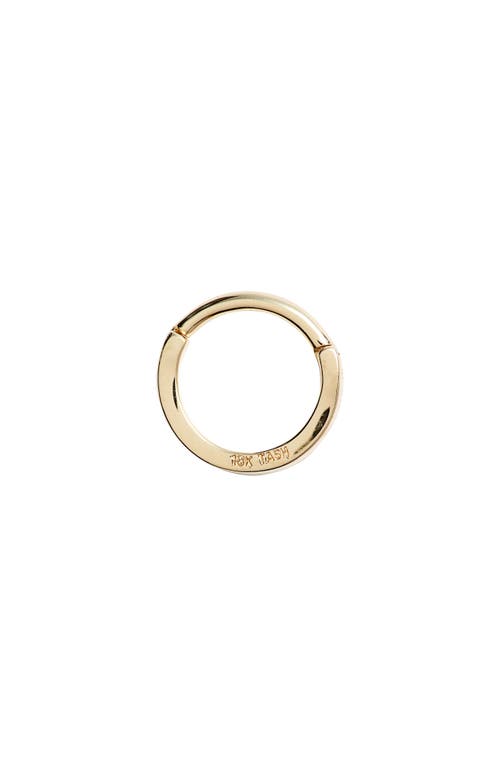 MARIA TASH MARIA TASH 16-GAUGE DIAMOND FRONT ETERNITY CLICKER EARRING