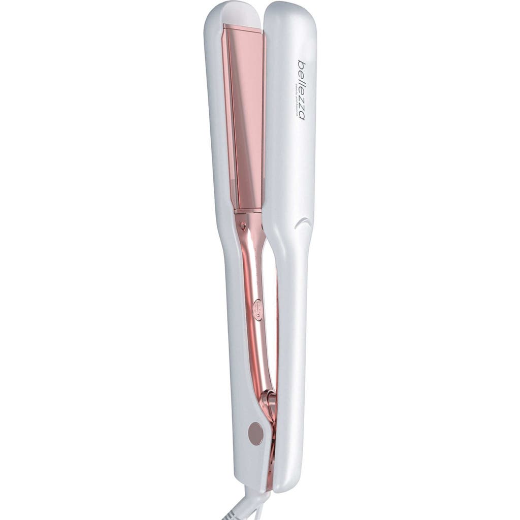 Cortex Beauty Sleek & Shine Professional 1.75-inch Wide Plate Flat Iron $170 Value In White/pink Rose