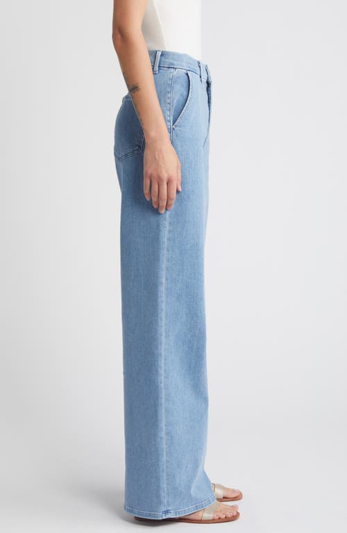 Shop Le Jean Jude Wide Leg Trouser Jeans In Sweet Summer