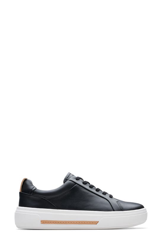 Shop Clarks Hollyhock Walk Sneaker In Black Leather