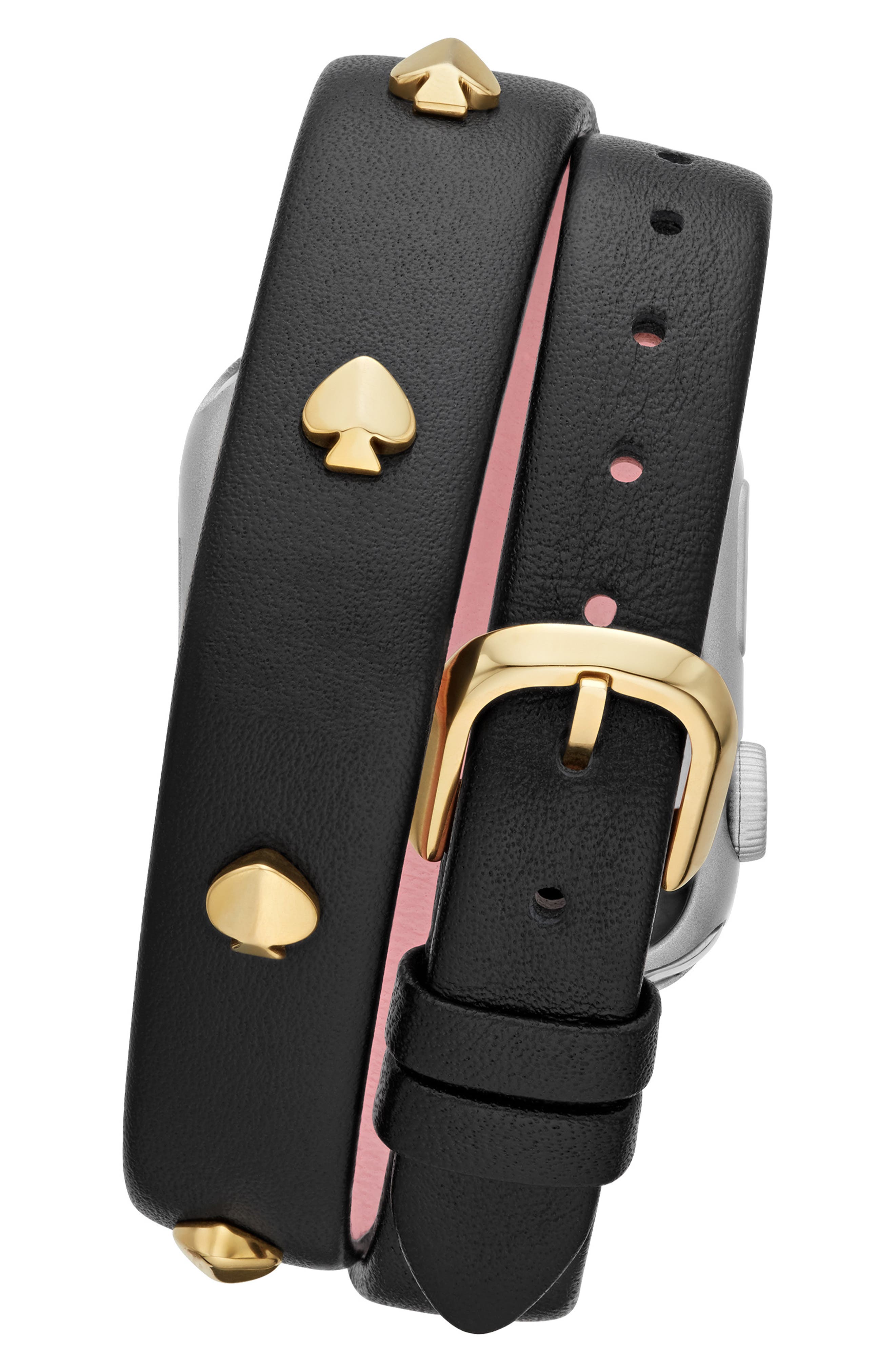 double wrap leather apple watch band