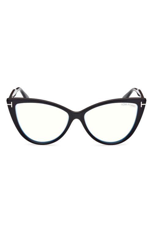 TOM FORD 56mm Blue Light Blocking Glasses in /Other at Nordstrom