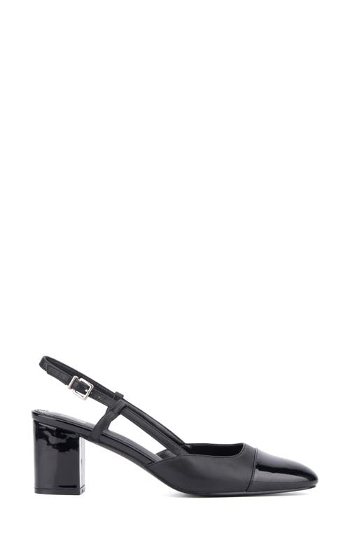 New York And Company Loriann Slingback Pump In Black