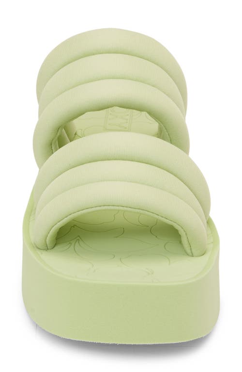 ROXY ROXY TOTALLY TUBULAR PLATFORM WEDGE SLIDE SANDAL 