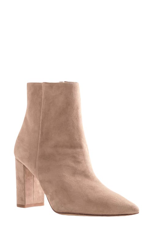 L'AGENCE Galena Pointed Toe Bootie in Nude