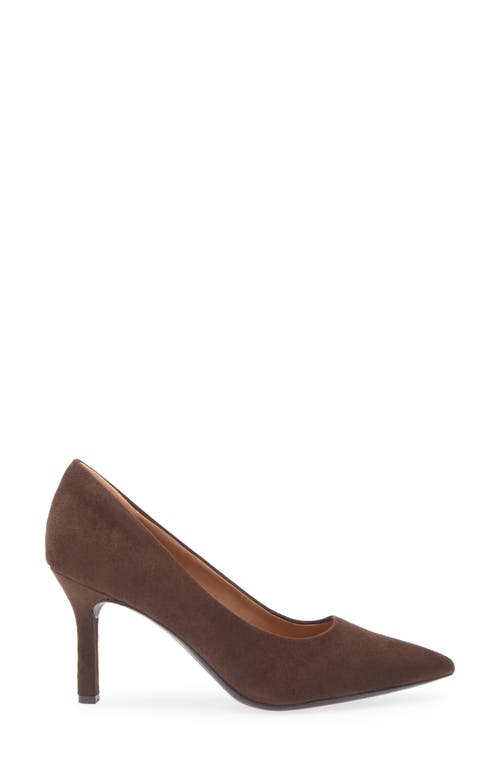 Nordstrom Rack Paige Faux Leather Pump In Brown Chocolate | ModeSens