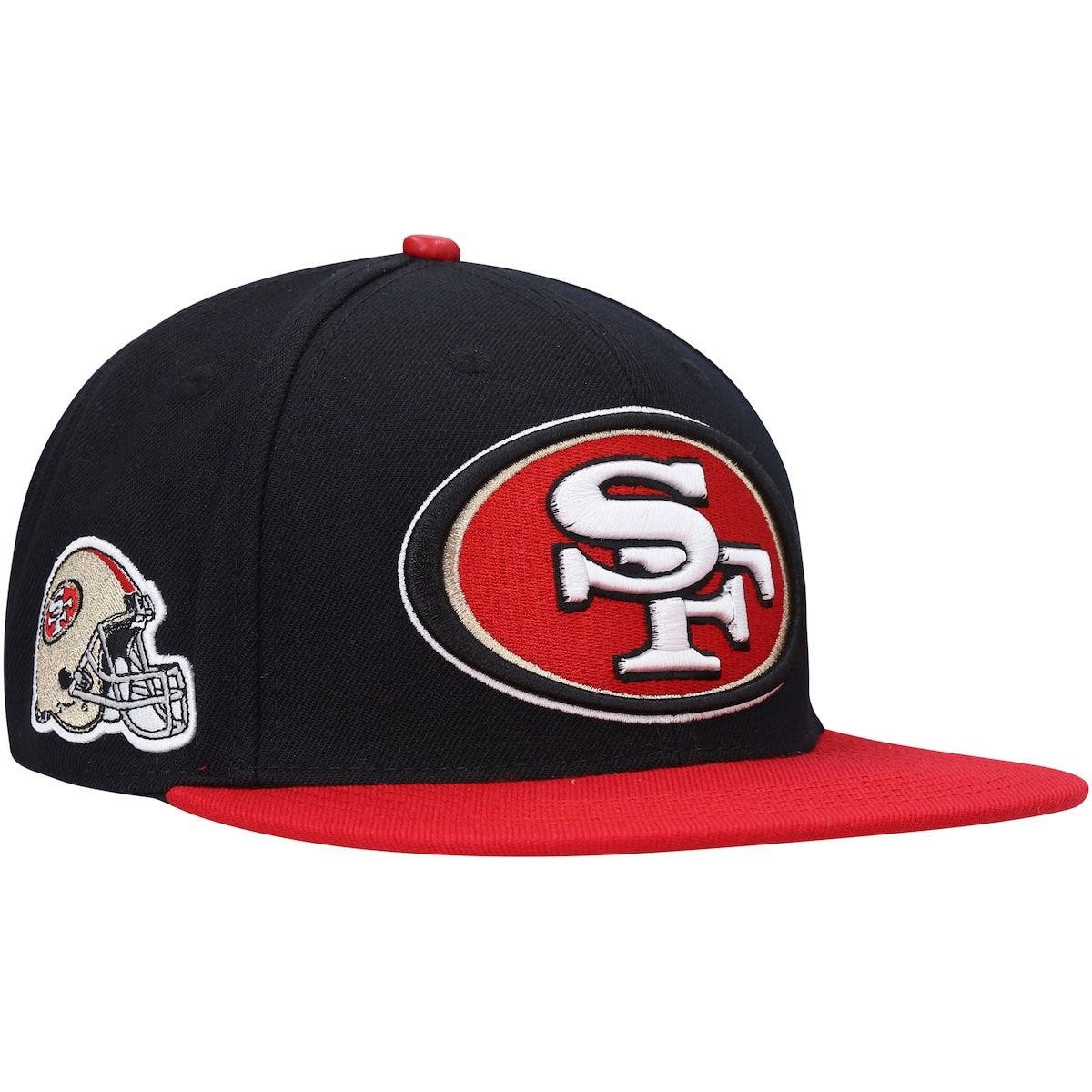 NEW ERA “TEAM SCRIPT SF 49ERS SNAPBACK (BLACK/RED) - ShopperBoard