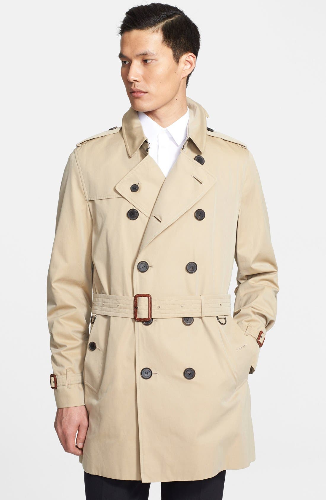 Burberry London 'Britton' Cotton Trench Coat Nordstrom