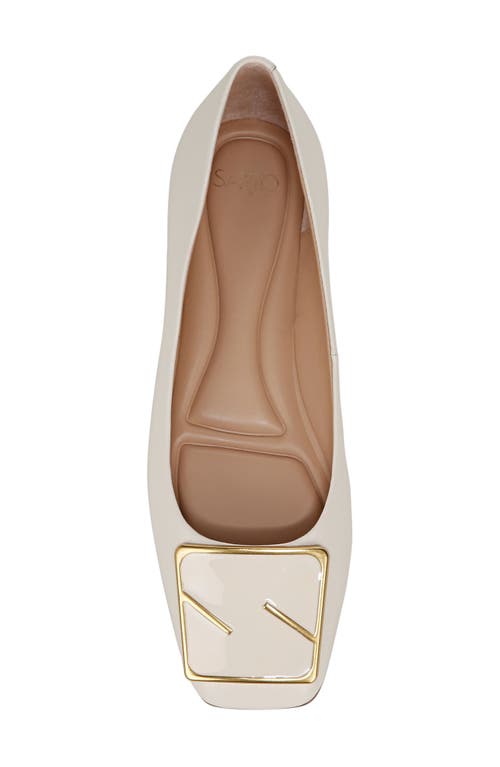 Sarto By Franco Sarto Flexa Maya Flat In White