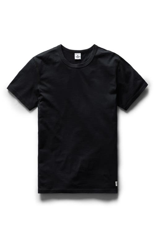 Shop Reigning Champ 2-pack Lightweight Cotton T-shirt In Black