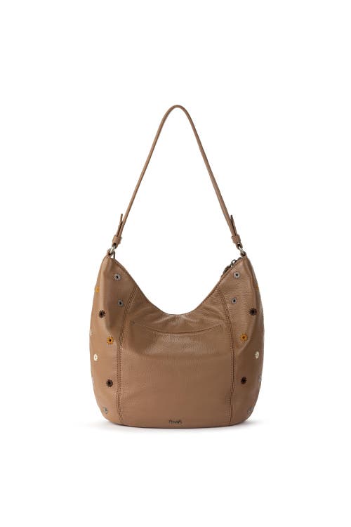 Shop The Sak Sequoia Hobo In Chestnut Multi Eyelet