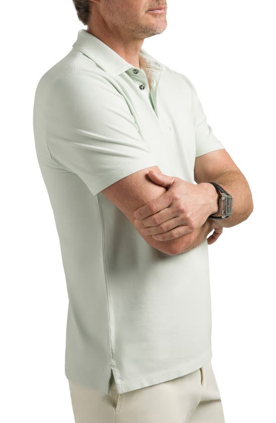Shop Hypernatural El Capitán Classic Fit Supima® Cotton Blend Piqué Golf Polo In Fresh Mint