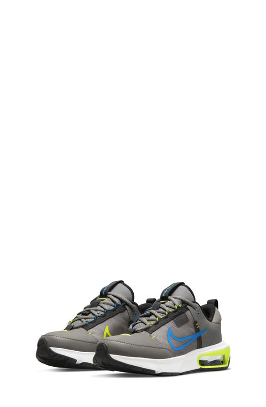 Nike Kids' Air Max Intrlk Running Shoe In Pewter/ Photo Blue/ Black ModeSens