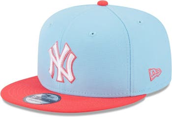 New Era 9Fifty Basic New York Yankees Snapback Hat Scarlet Red